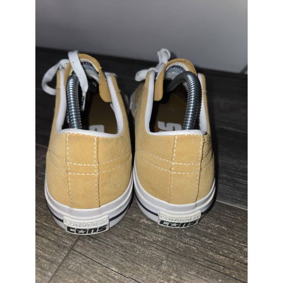 NEW Converse Mens 9/Womens 10.5 One Star Pro Ox Suede Golden Sundial Shoes  E-11 - Picture 5 of 11